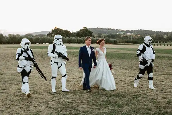 star wars wedding