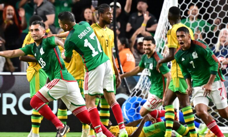 mexico national football team vs jamaica national football team timeline